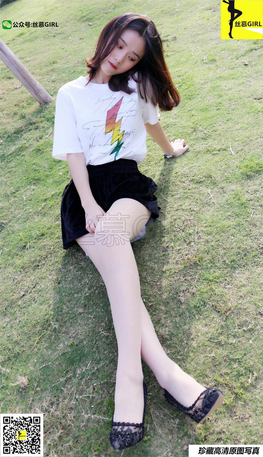 丝慕写真 第014期 模特：四月《黑天鹅与白天鹅》[88P132M]