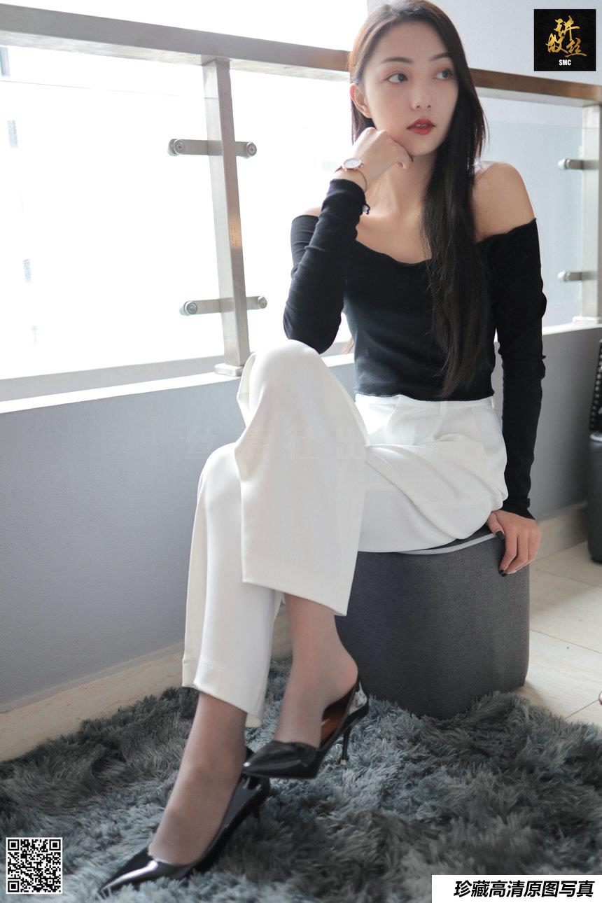 丝慕写真 特写集04 诗晴 - 天鹅绒裤里丝 [75P]