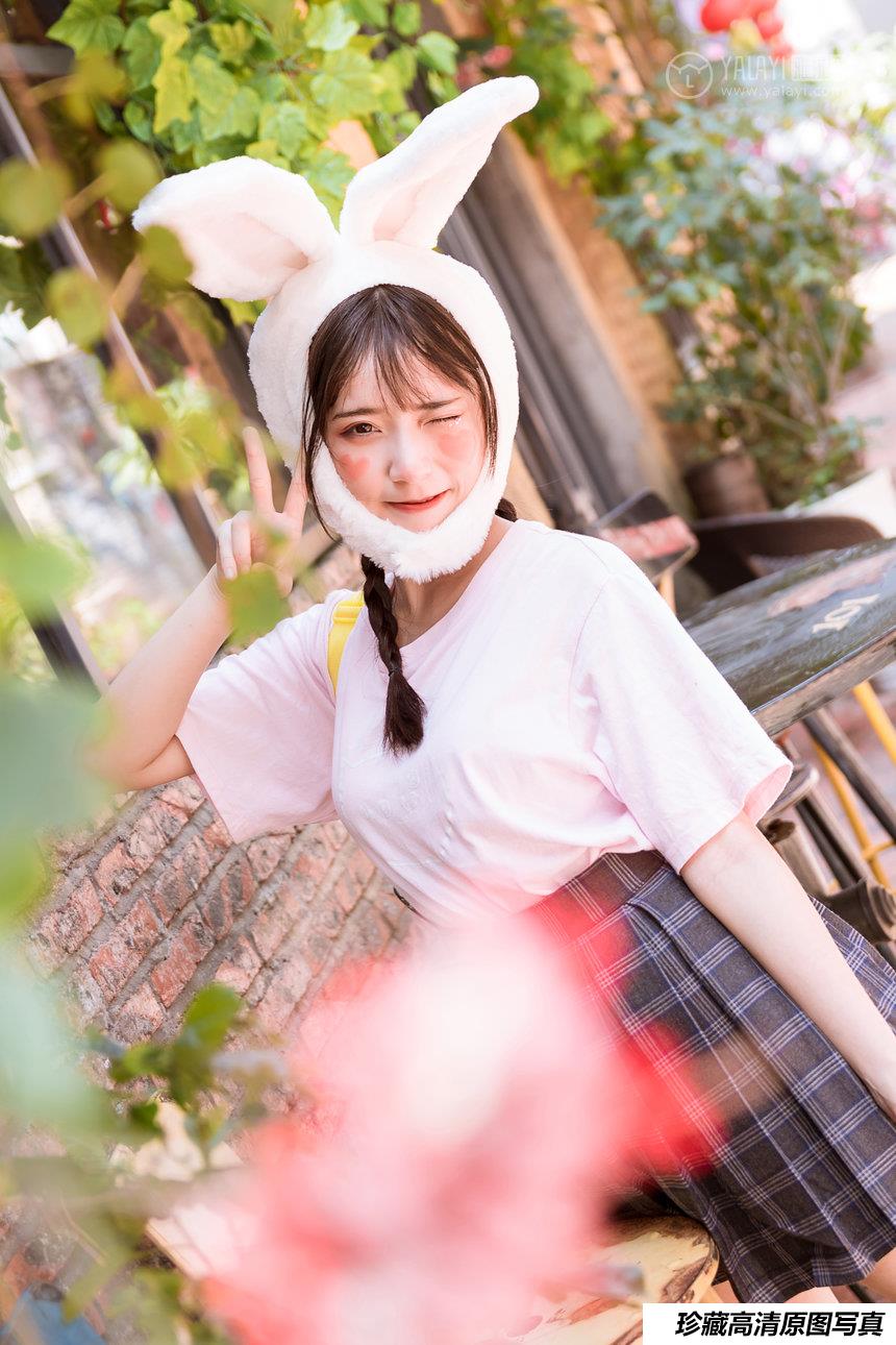 [YALAYI雅拉伊] 2019.07.11 Y251 阿橙 小兔子乖乖 [41+1P]