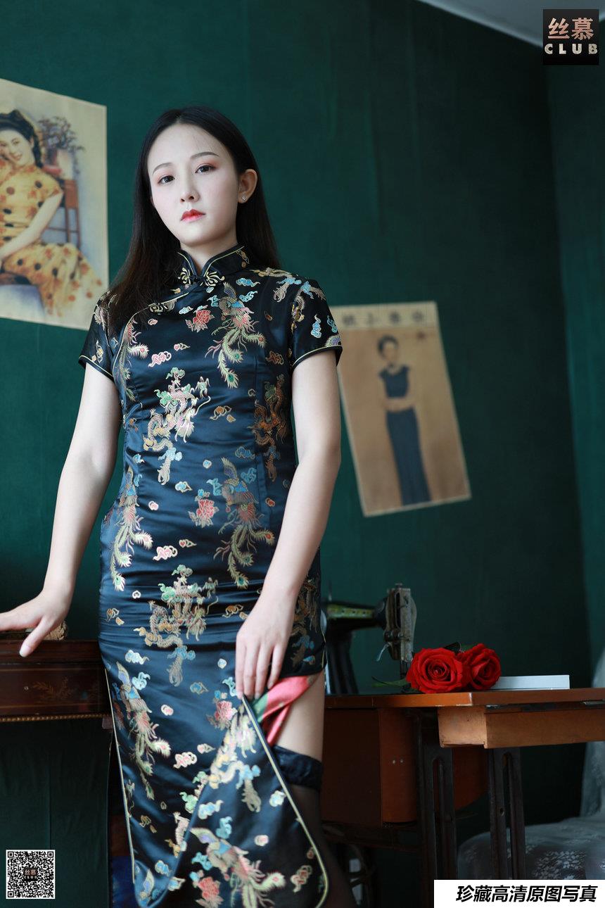 丝慕写真 SM098 张小姐 – 旗袍秀 [63P]