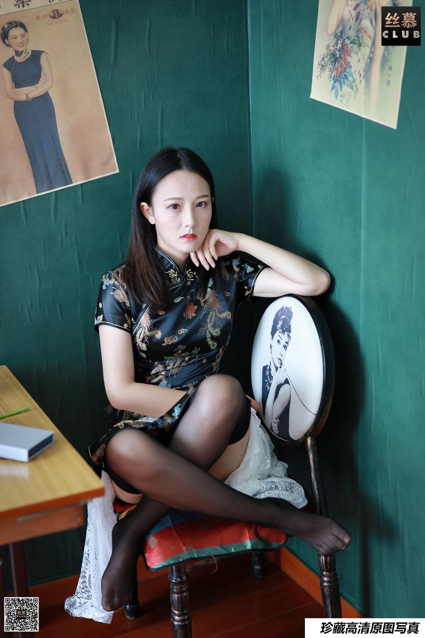 丝慕写真 SM098 张小姐 – 旗袍秀 [63P]