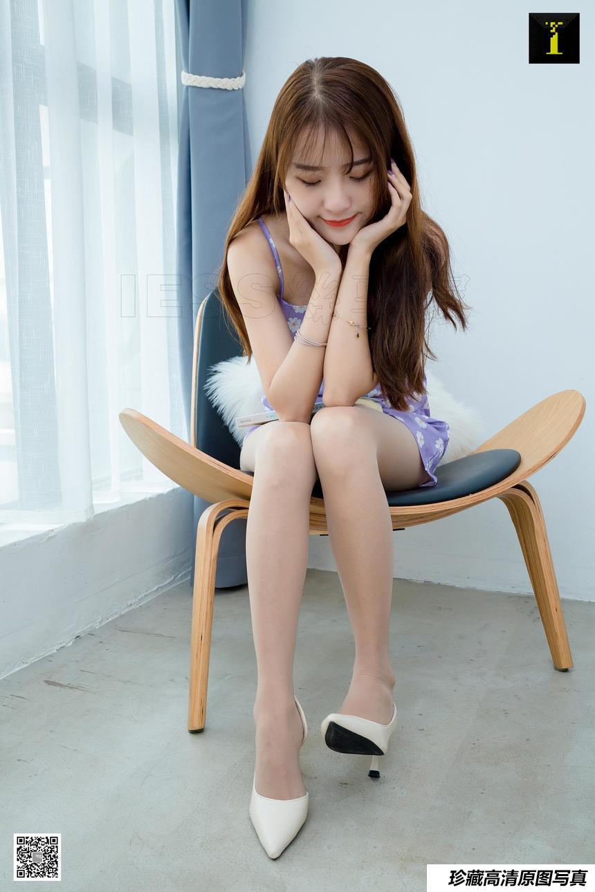 [IESS异思趣向]2019.10.23 丝享家598：婉萍的紫色小花 [63P]