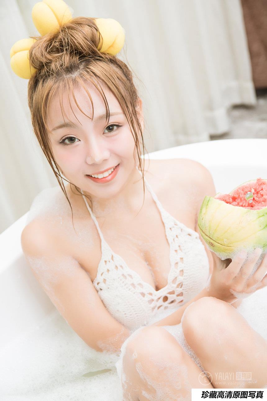 [YALAYI雅拉伊] 2019.07.28 Y352 灵儿 泡泡浴 [44+1P]