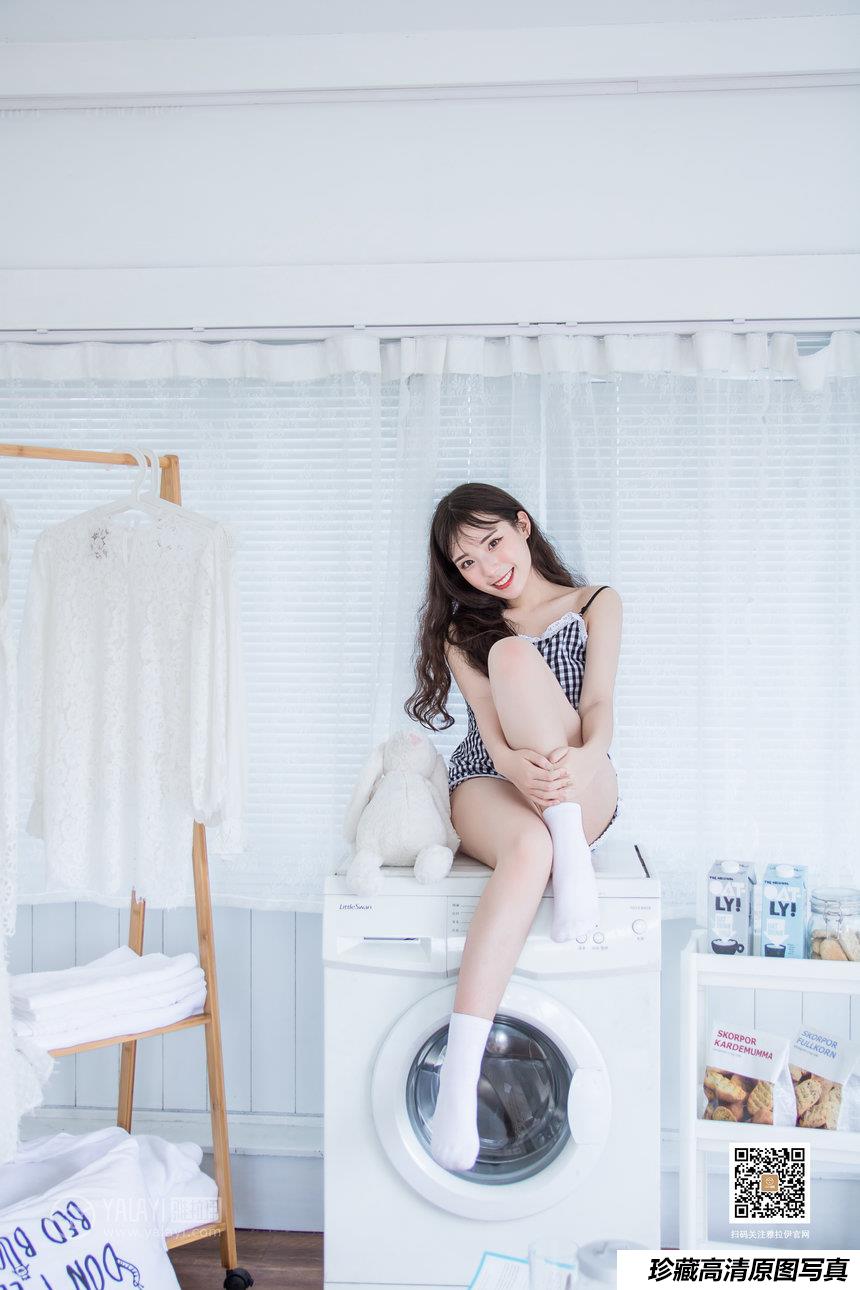 [YALAYI雅拉伊] 2019.08.11 Y368 阿橙  一双白袜子 [42+1P]