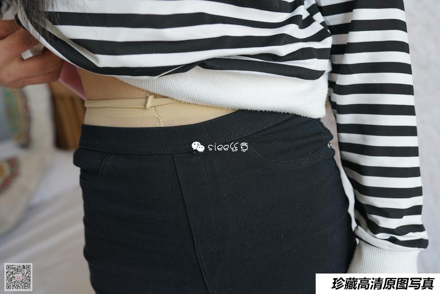 [SIEE丝意] No.074 佩佩 裤子里的拼接丝