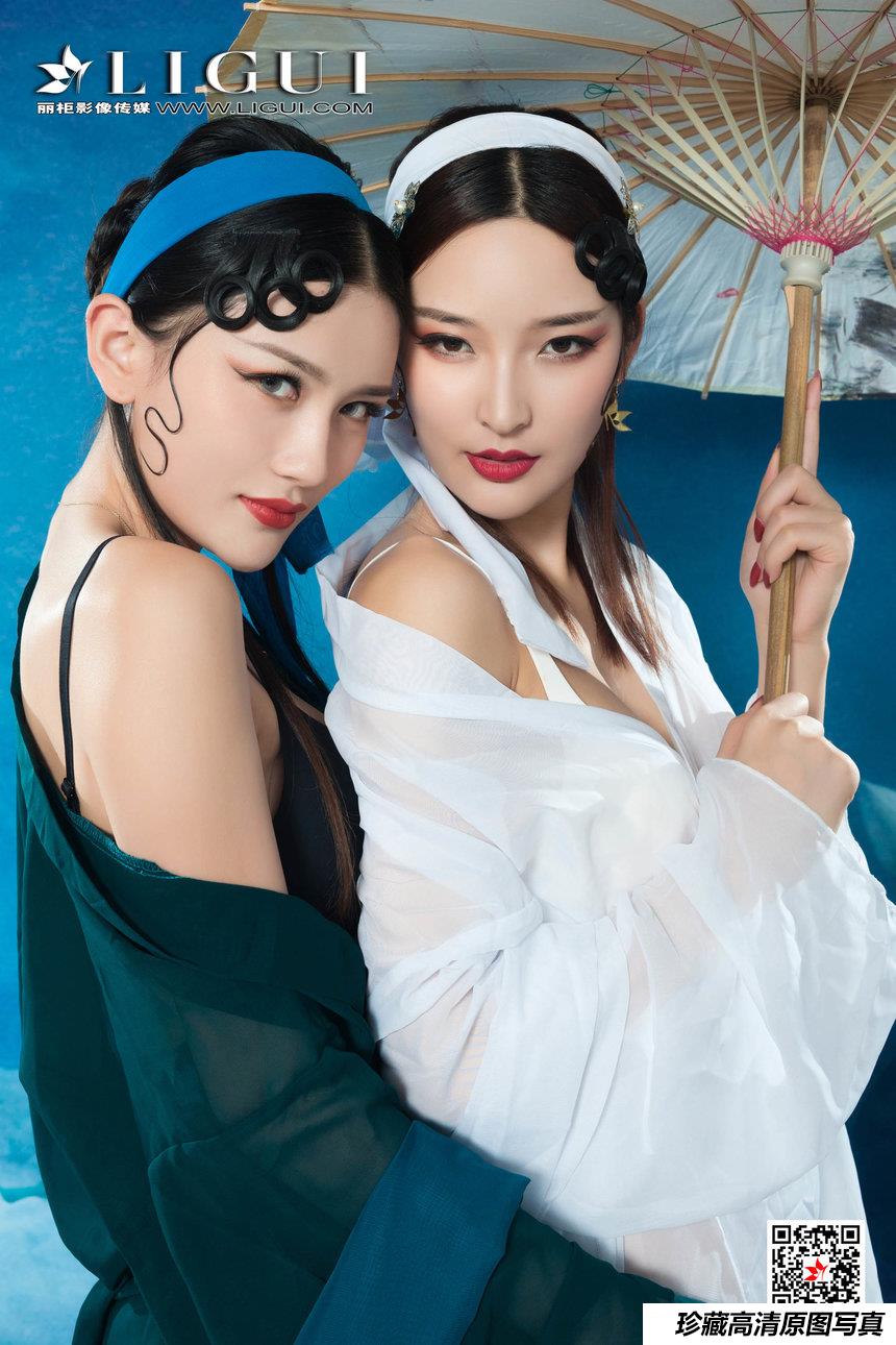 [Ligui丽柜]2019.11.08《青莲玉脂竞妖娆》雪糕[75+1P177M]-绅士图