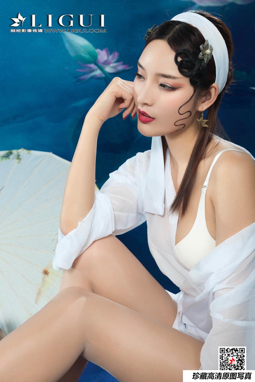 [Ligui丽柜]2019.11.08《青莲玉脂竞妖娆》雪糕[75+1P177M]