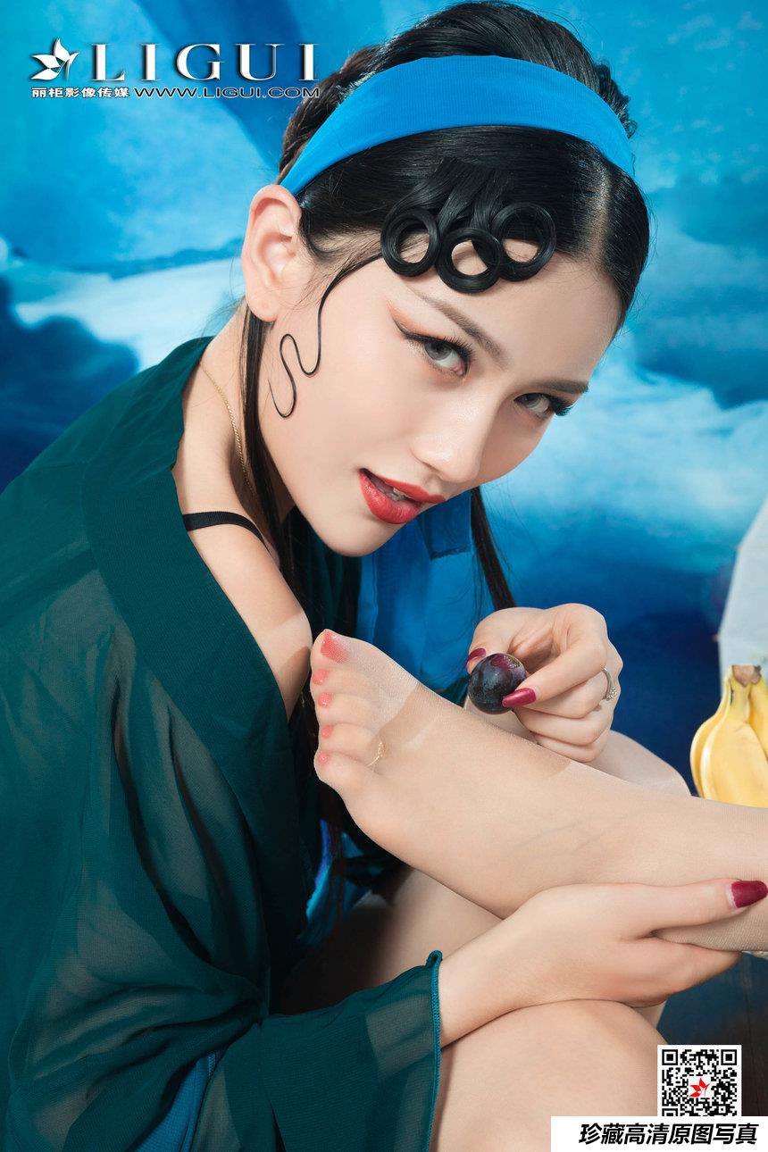 [Ligui丽柜]2019.11.08《青莲玉脂竞妖娆》雪糕[75+1P177M]