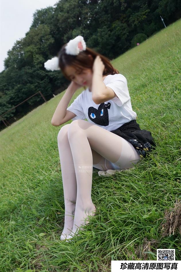 [妖精视觉] NO.098 粥粥 狐狸师妹的白丝袜[74P/69.6M]