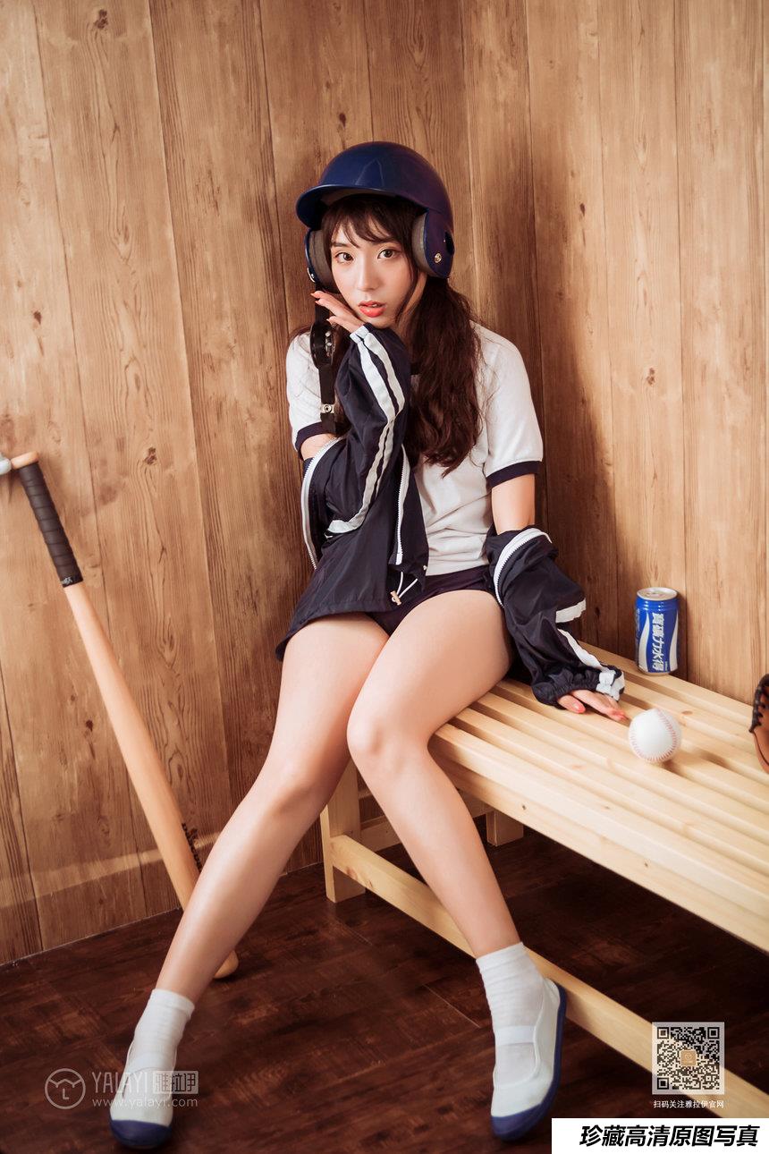 [YALAYI雅拉伊] 2019.09.21 Y407 阿橙 美女棒球手 [41+1P]
