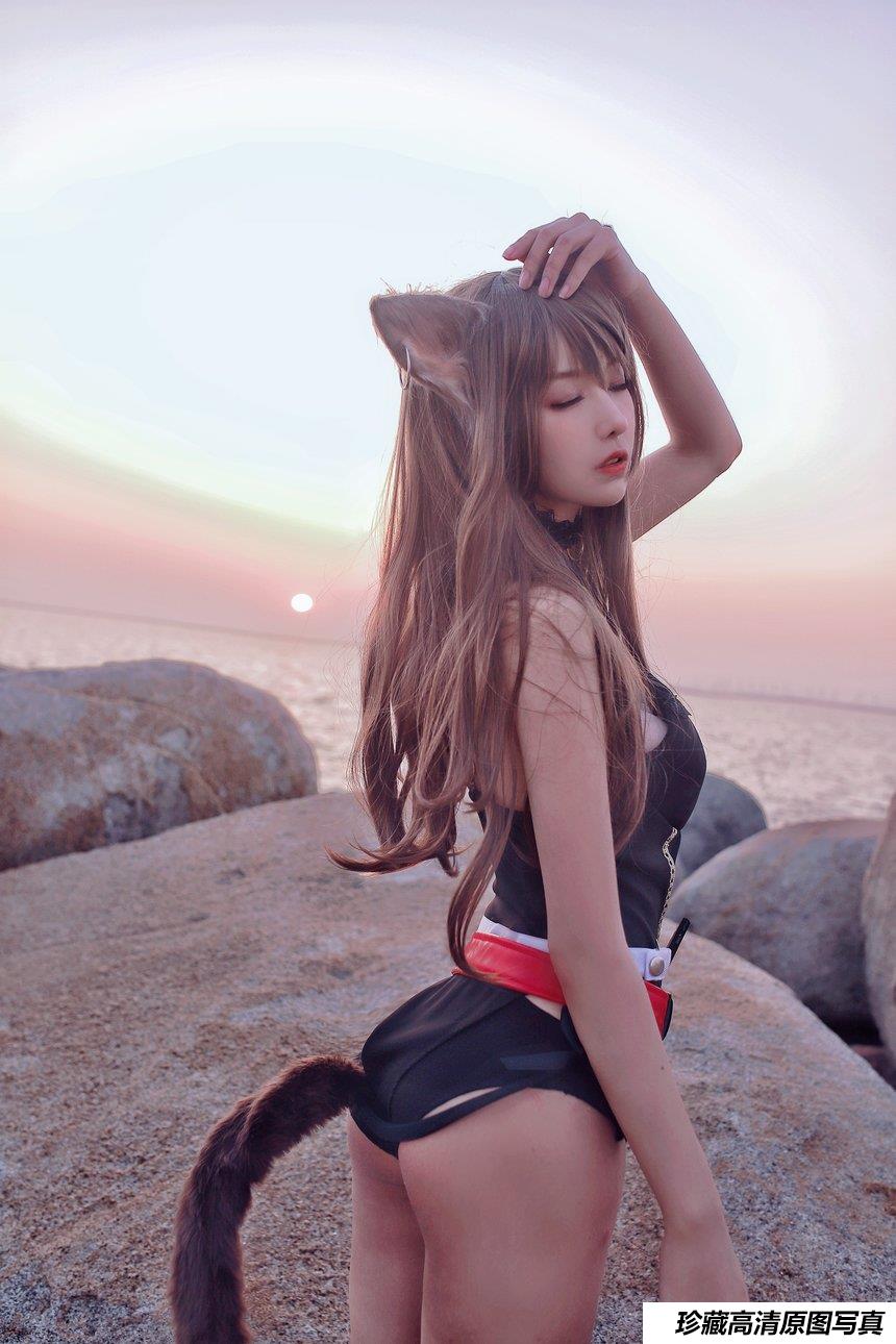 Shika小鹿鹿 - 天火泳装[22P+1V]