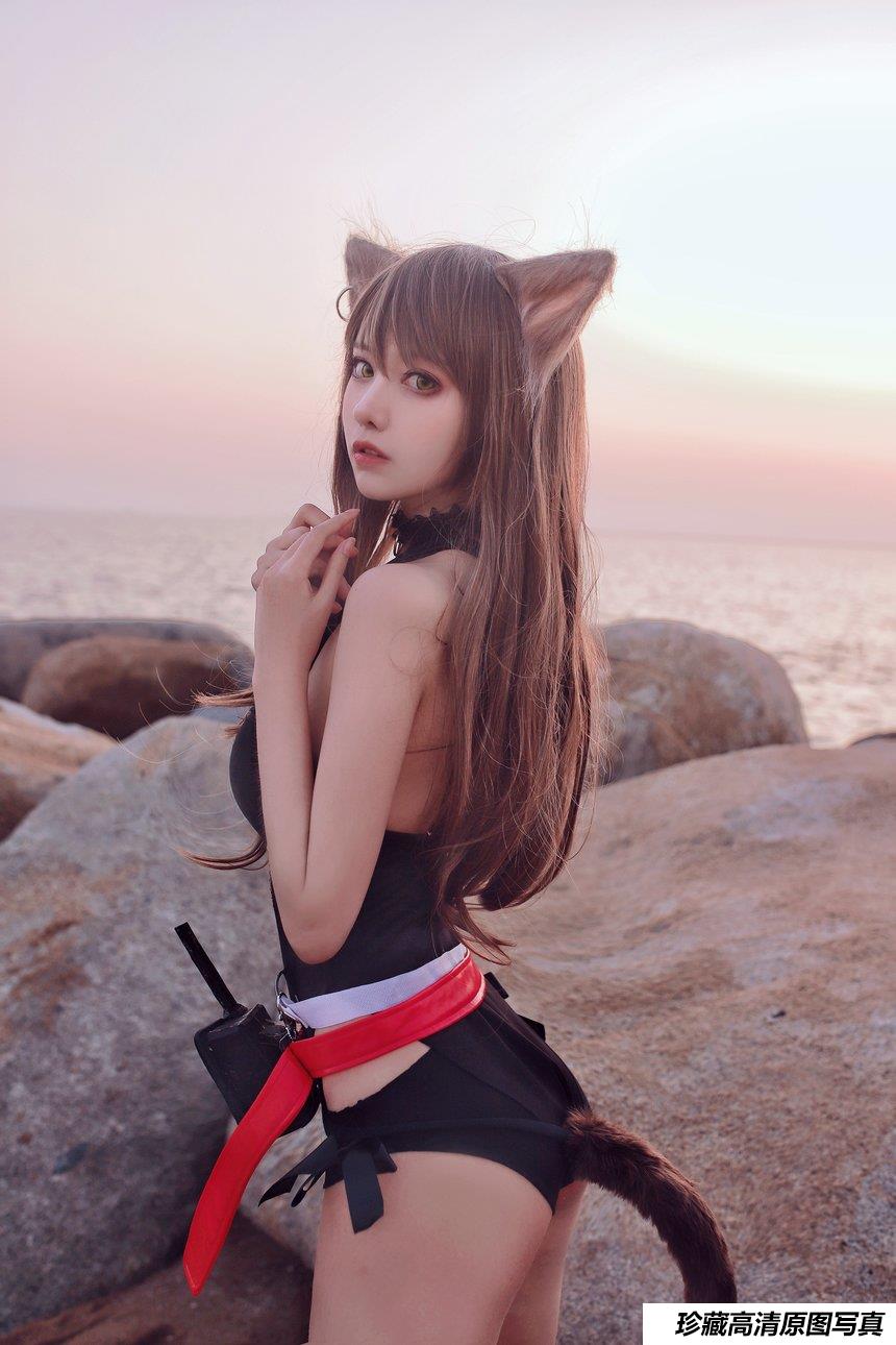 Shika小鹿鹿 - 天火泳装[22P+1V]