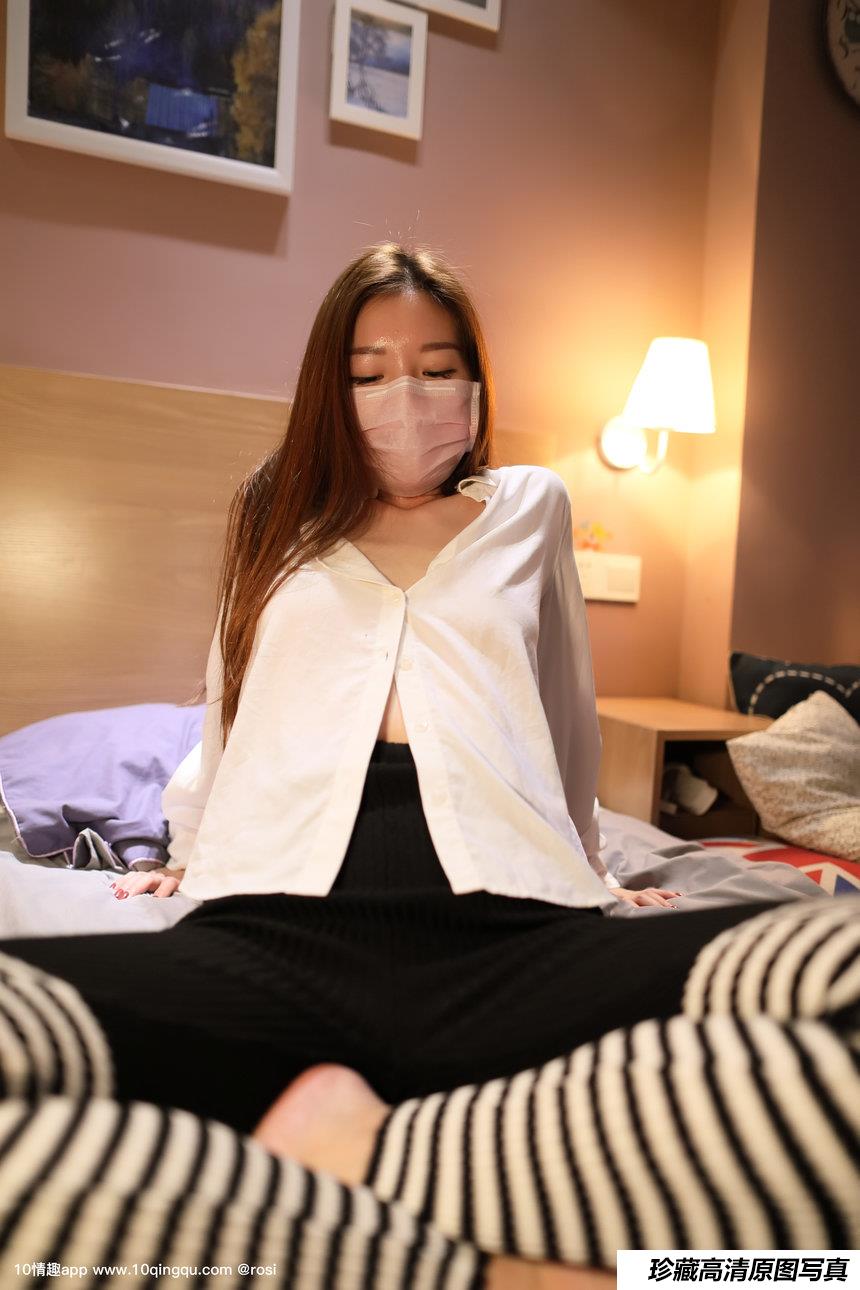 [ROSI写真] 口罩系列 2019.12.29 NO.1295-绅士图