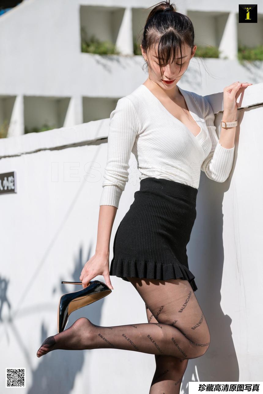 [IESS异思趣向]2020.01.11 丝享家659：英文网丝袜试穿