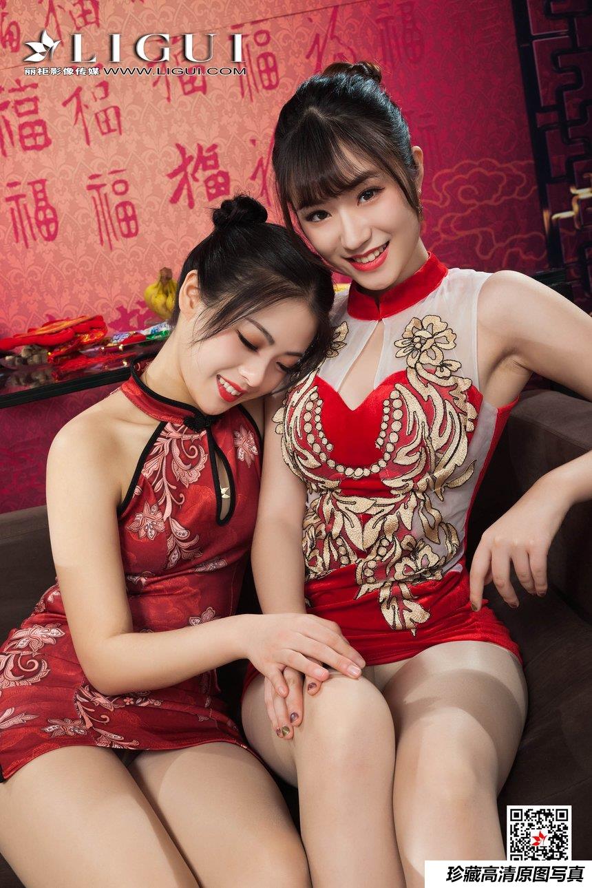 [Ligui丽柜]2020.01.24《双生花》之丝丝如意[81+1P202M]