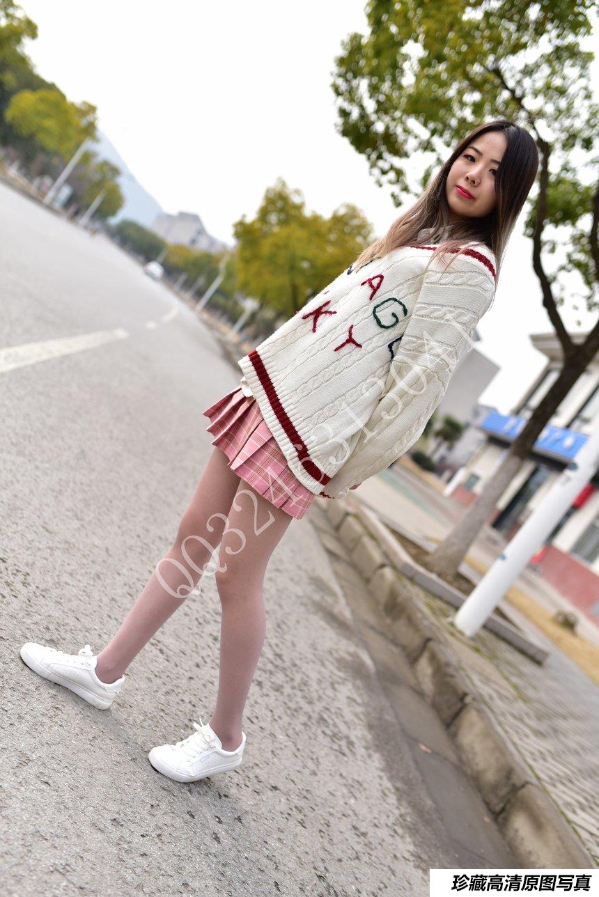 大生模拍 No.076 灰丝学妹 [55P-226MB]