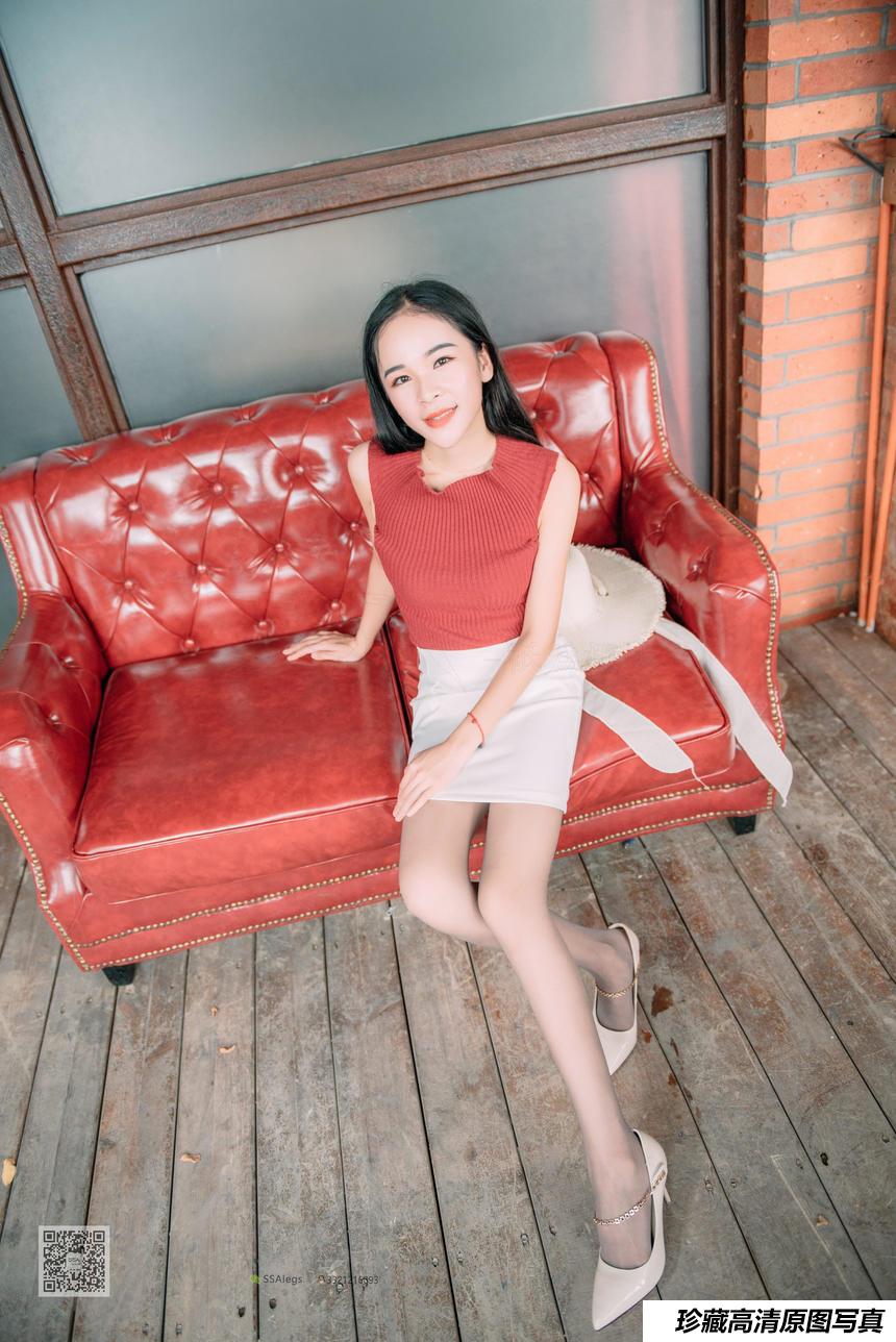 [SSA丝社] NO.007 nono 街拍灰丝特辑