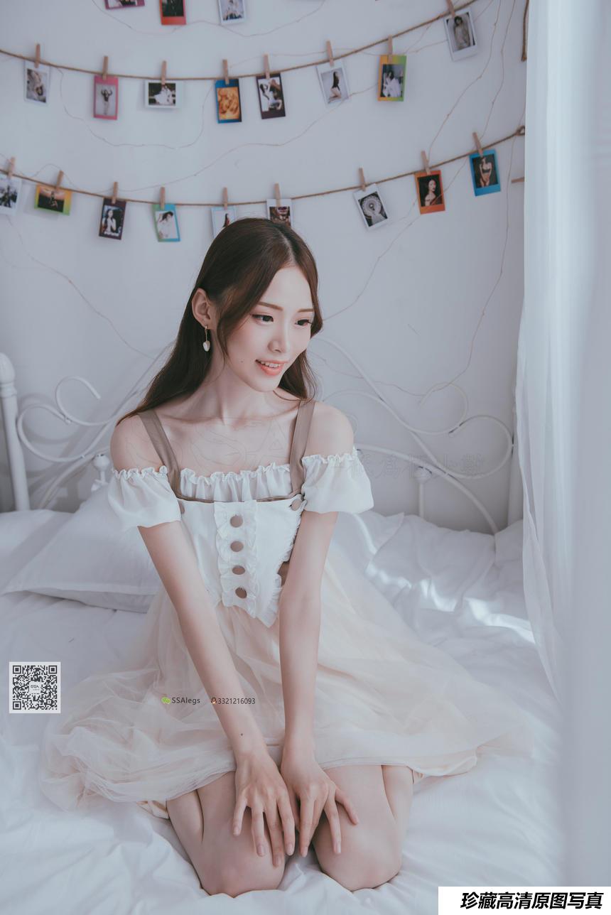 [SSA丝社] NO.003 我的公主床-肉丝裸足特写
