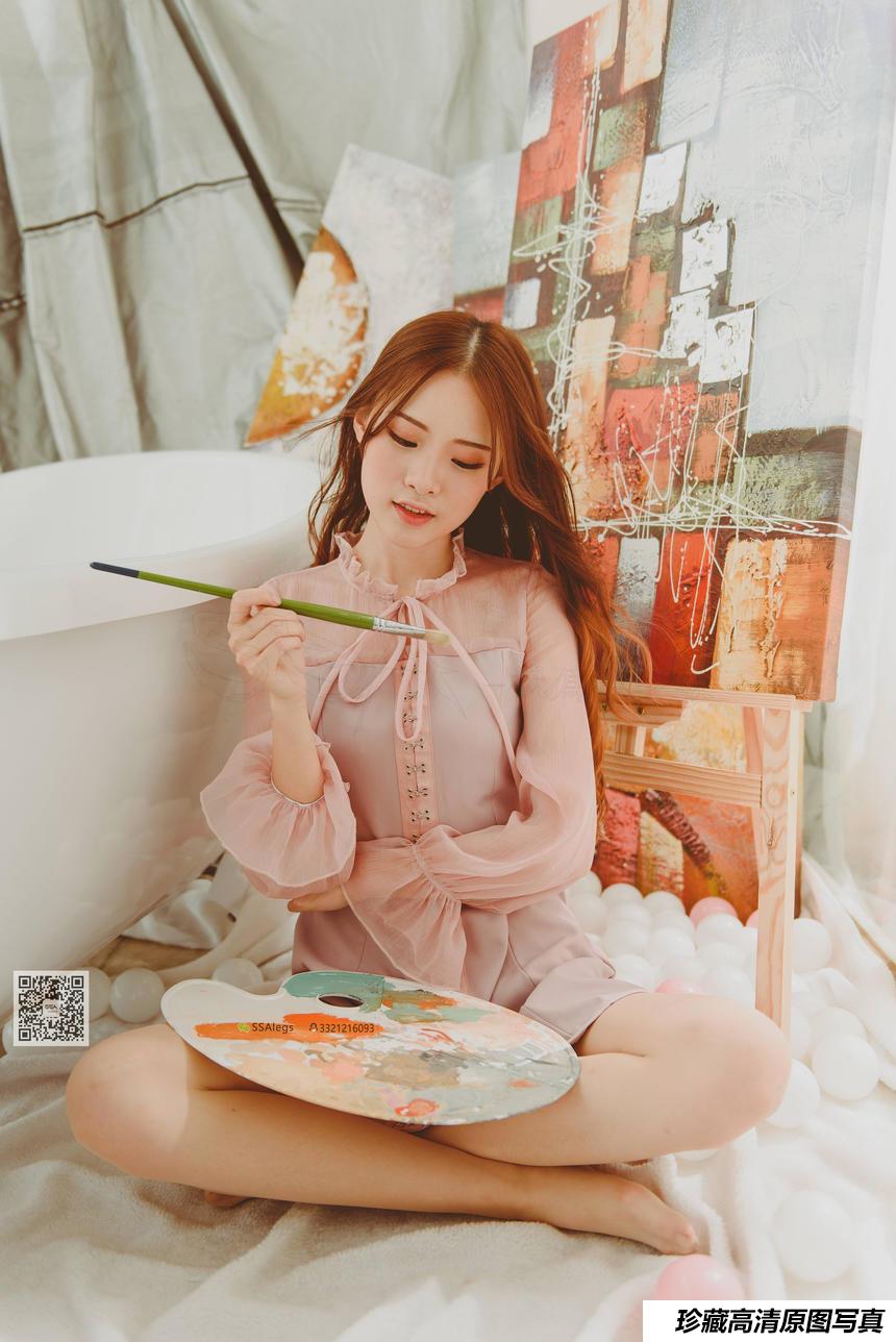 [SSA丝社] NO.002 纯-琪琪丝足浴缸小清新