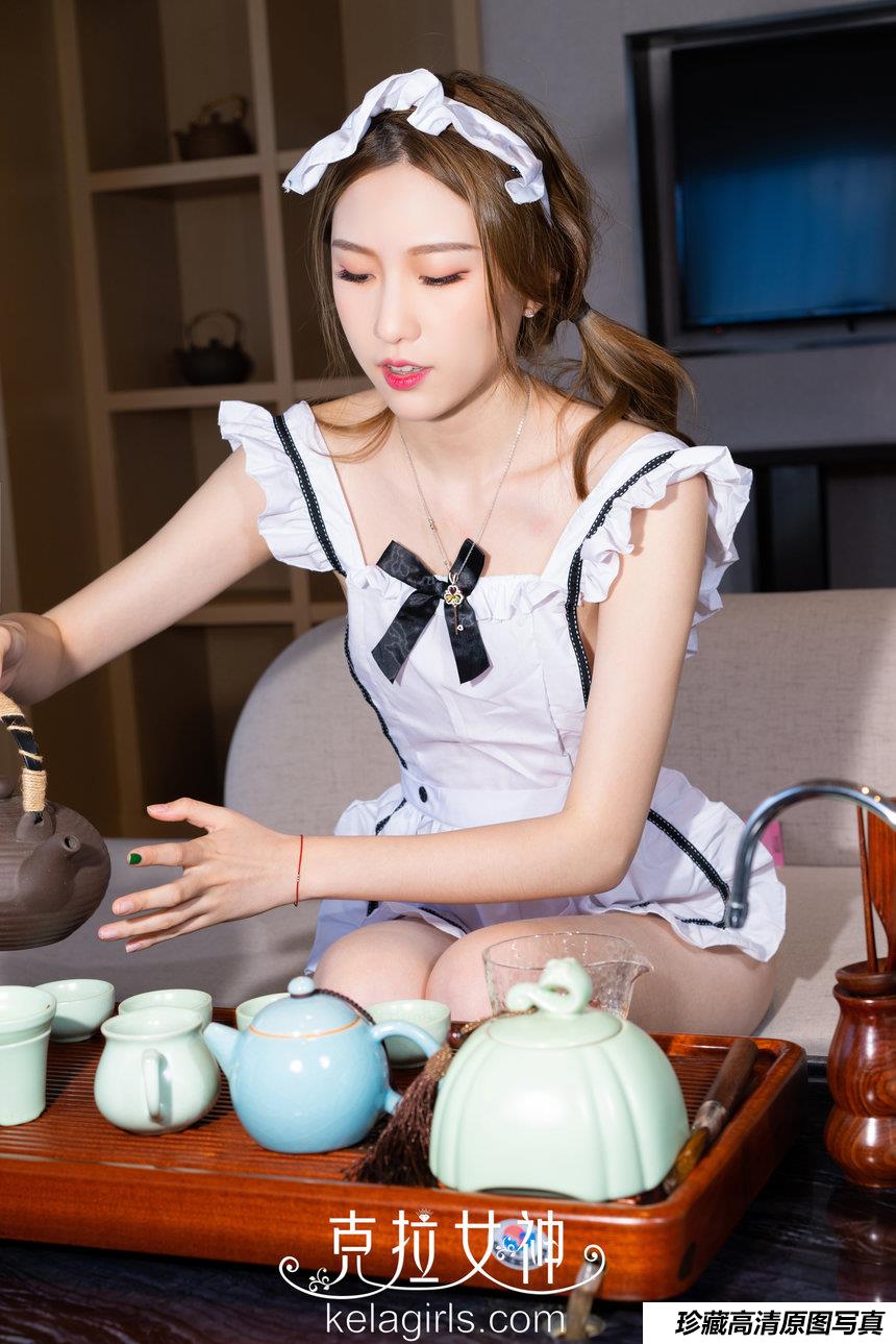 [Kelagirls克拉女神]2020.03.06 芊芊《女仆の功夫茶》[25P／490MB]-艺库