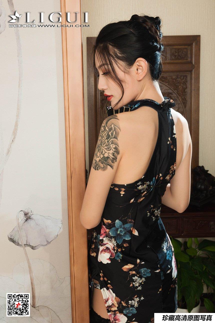 [Ligui丽柜]2020.03.12《黑色旗欲》-甜甜[60+1P144M]
