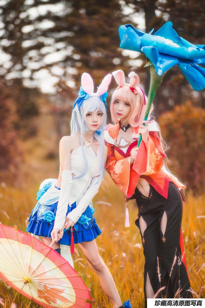 桜桃喵 - &疯喵ss 双人公孙离 [16P-334MB]