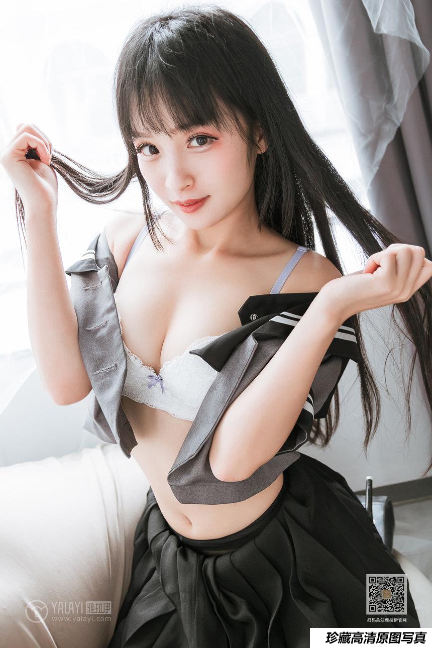 [YALAYI雅拉伊] 2020.04.10 Y601 艾丽《疯狂的jk学妹》[42+1P]