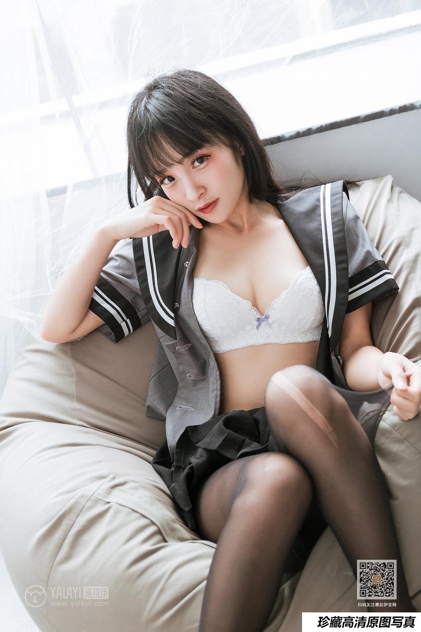 [YALAYI雅拉伊] 2020.04.10 Y601 艾丽《疯狂的jk学妹》[42+1P]