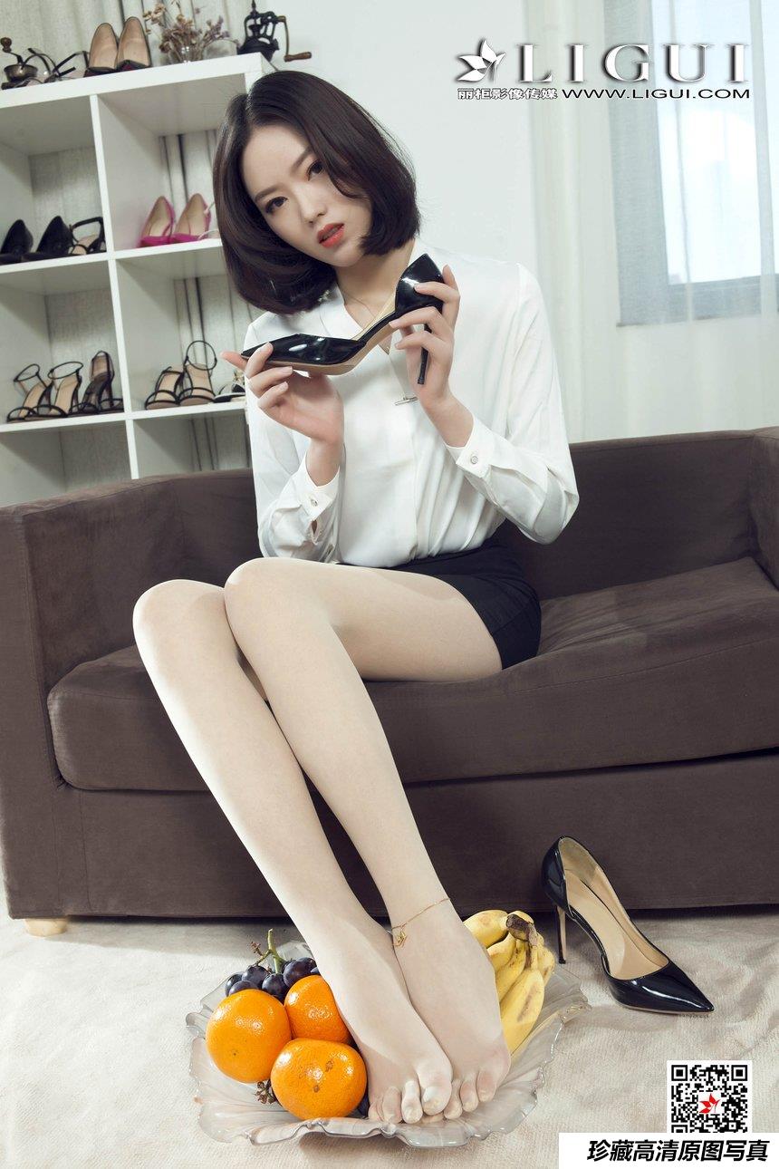 [Ligui丽柜]2020.04.08《精踩丝足》-敏儿[66+1P143M]
