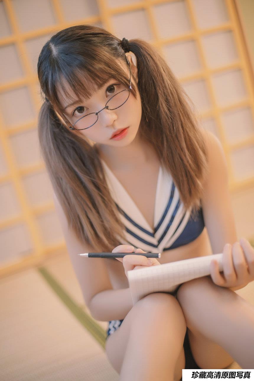 [白金Saki]半透明水手服 [22P]