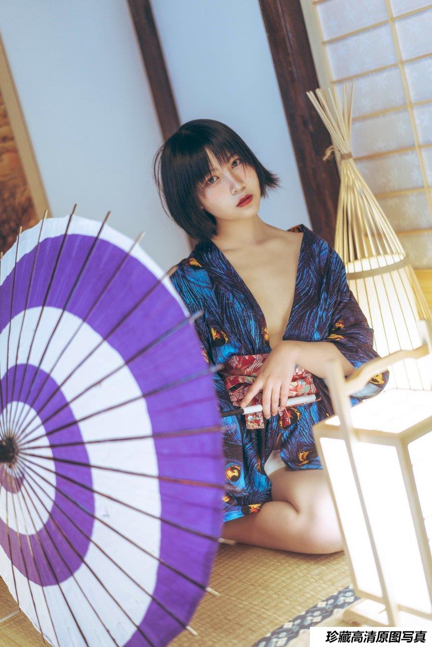 [逐月su(枸名SU)]孔雀和服 [39P]