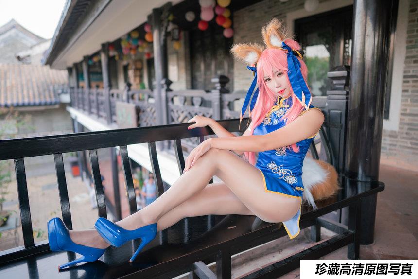 [南桃Momoko]玉藻前旗袍