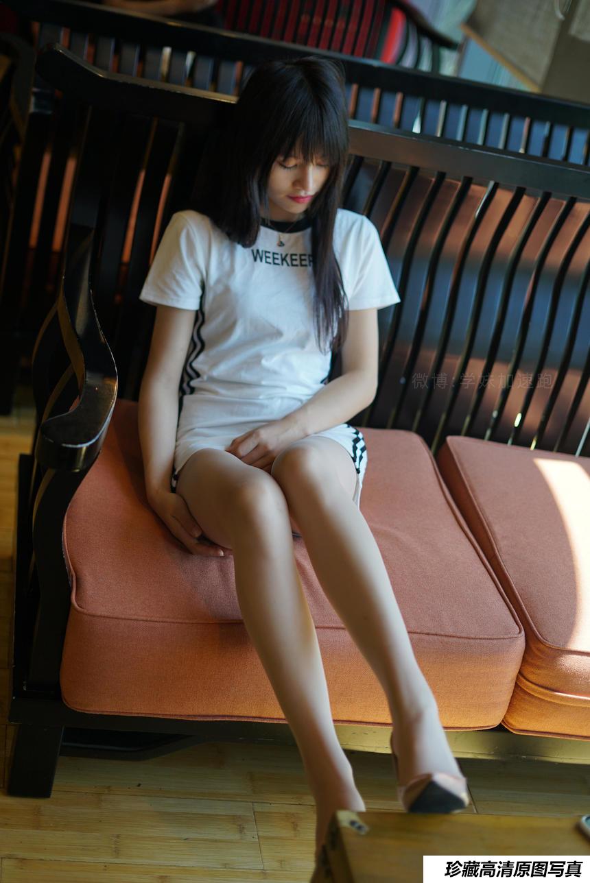 学妹加速跑 XM063《咖啡店丝密事-敏儿》 图套+视频