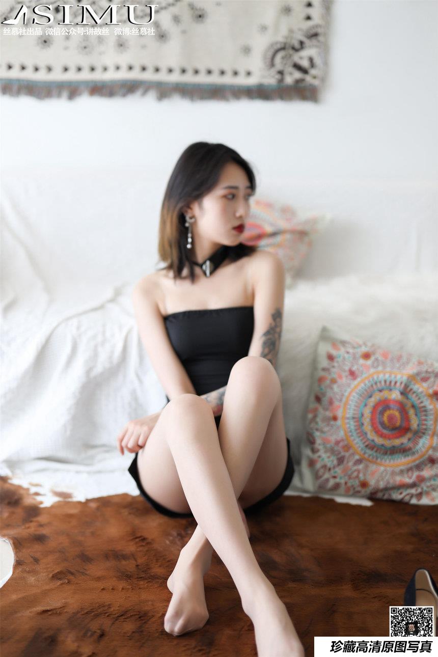 丝慕写真 SM253 新模 《旗丝妙想》 [63P]