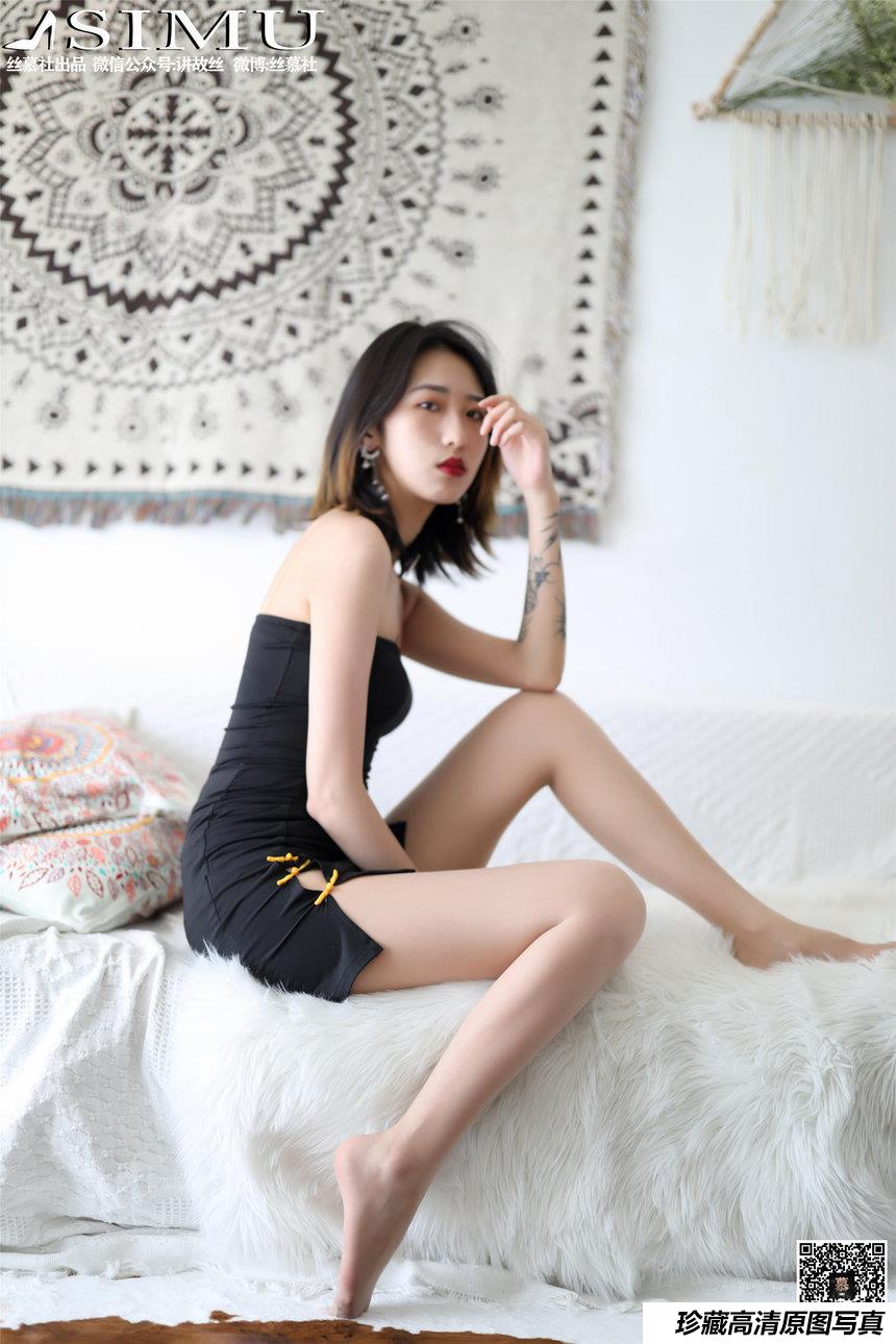 丝慕写真 SM253 新模 《旗丝妙想》 [63P]