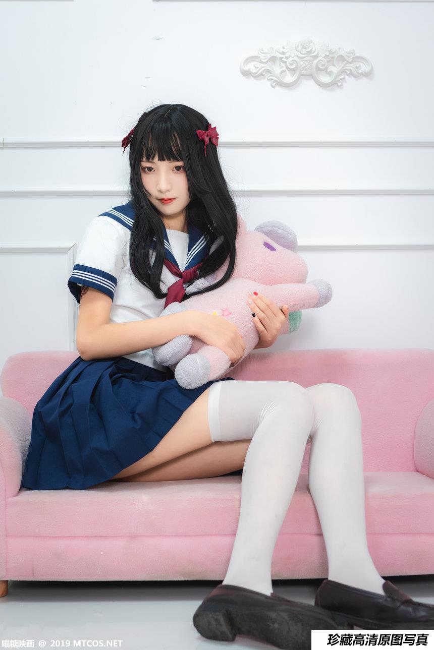 喵糖映画 VOL.012 蓝白水手服-艺库