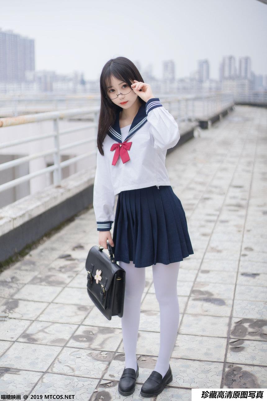 喵糖映画 VOL.067 喵喵的白丝水手服