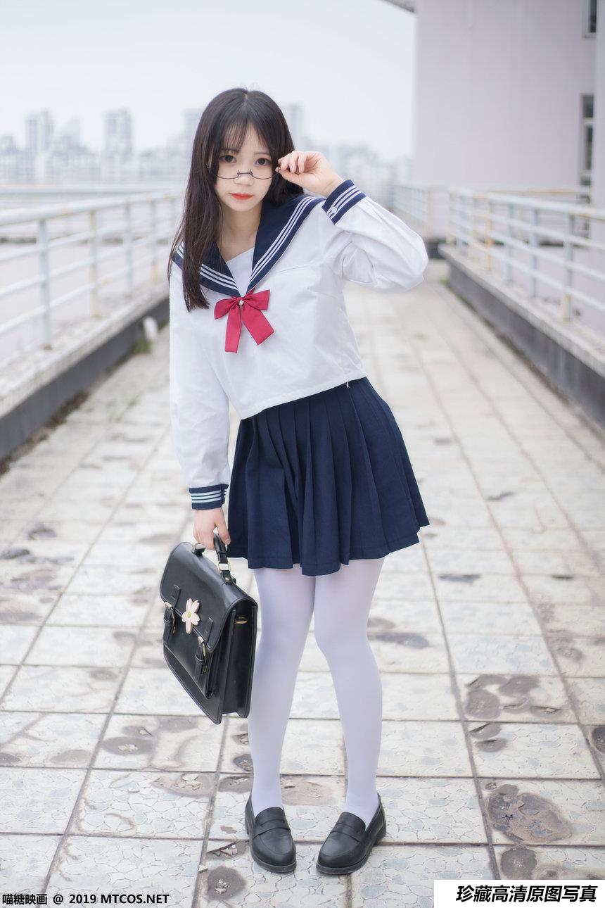 喵糖映画 VOL.067 喵喵的白丝水手服