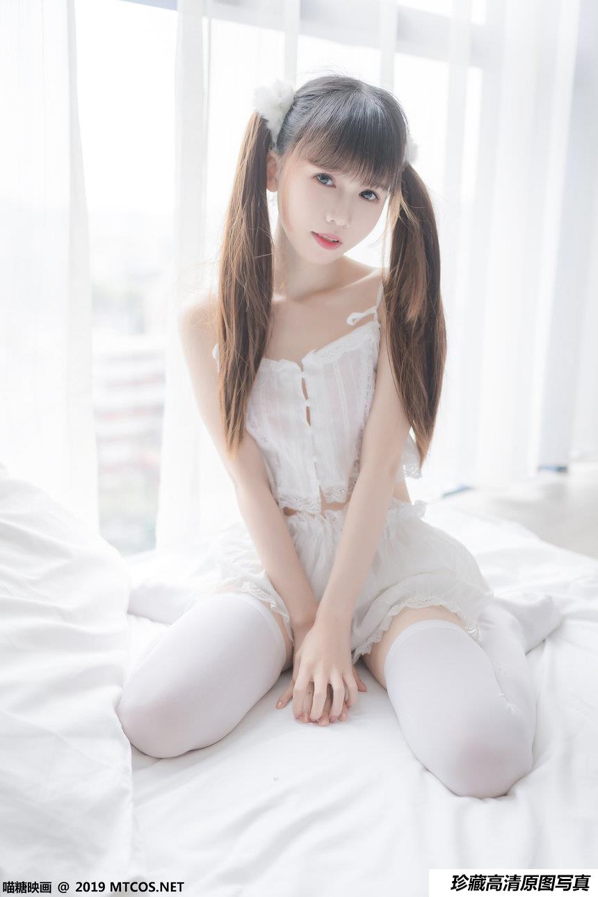 喵糖映画 VOL.065 白丝双马尾