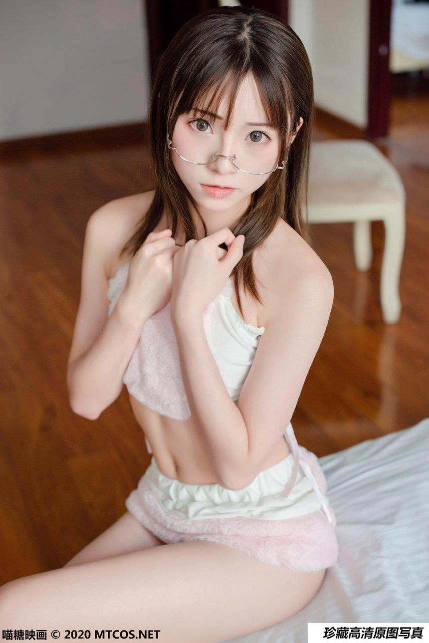 喵糖映画 VOL.096 兔耳家居服 Kitaro_绮太郎 [47P]