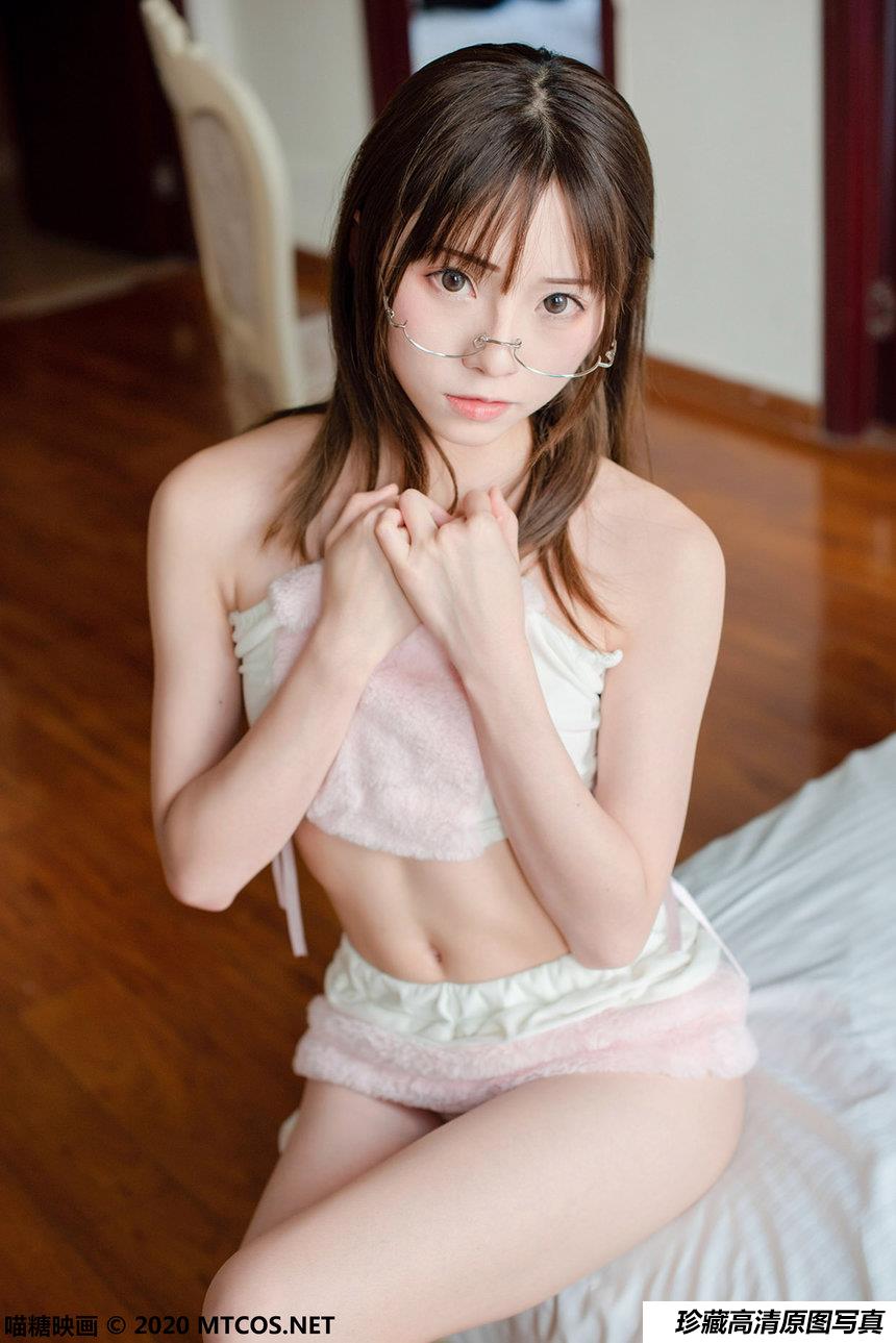 喵糖映画 VOL.096 兔耳家居服 Kitaro_绮太郎 [47P]