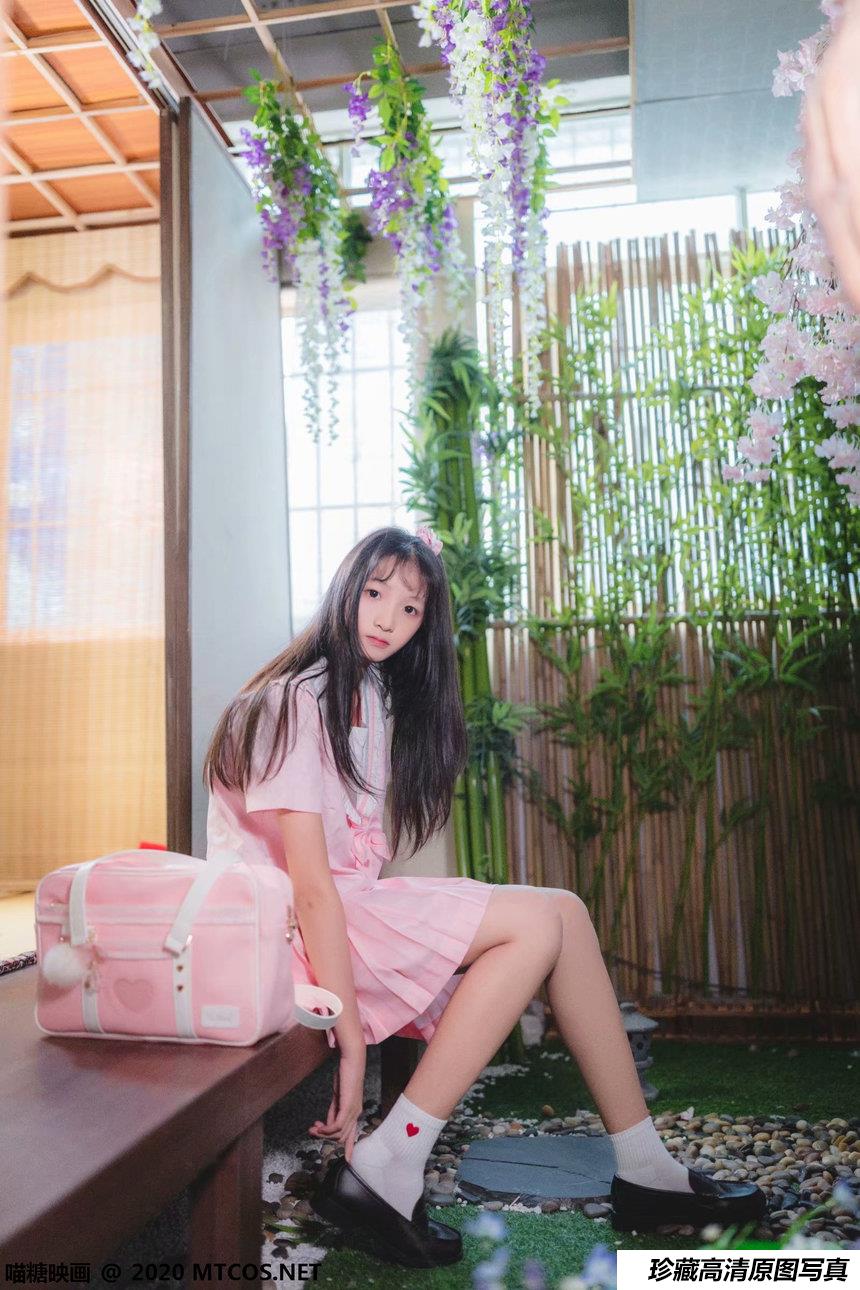 喵糖映画 VOL.087 日系粉色JK