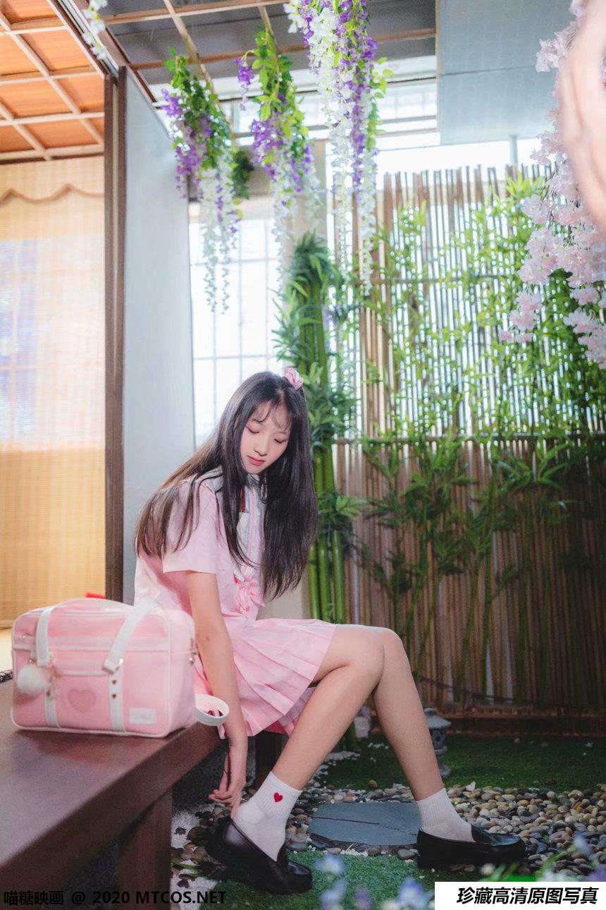 喵糖映画 VOL.087 日系粉色JK