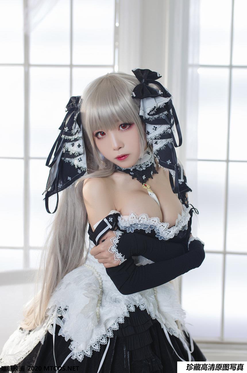 喵糖映画 VOL.127 黑巫女仆 [35P]