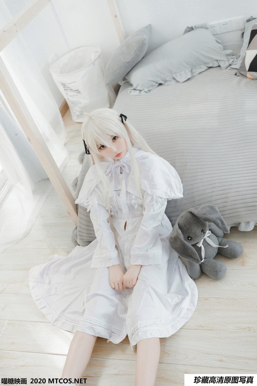 喵糖映画 VOL.140 白裙裸腿