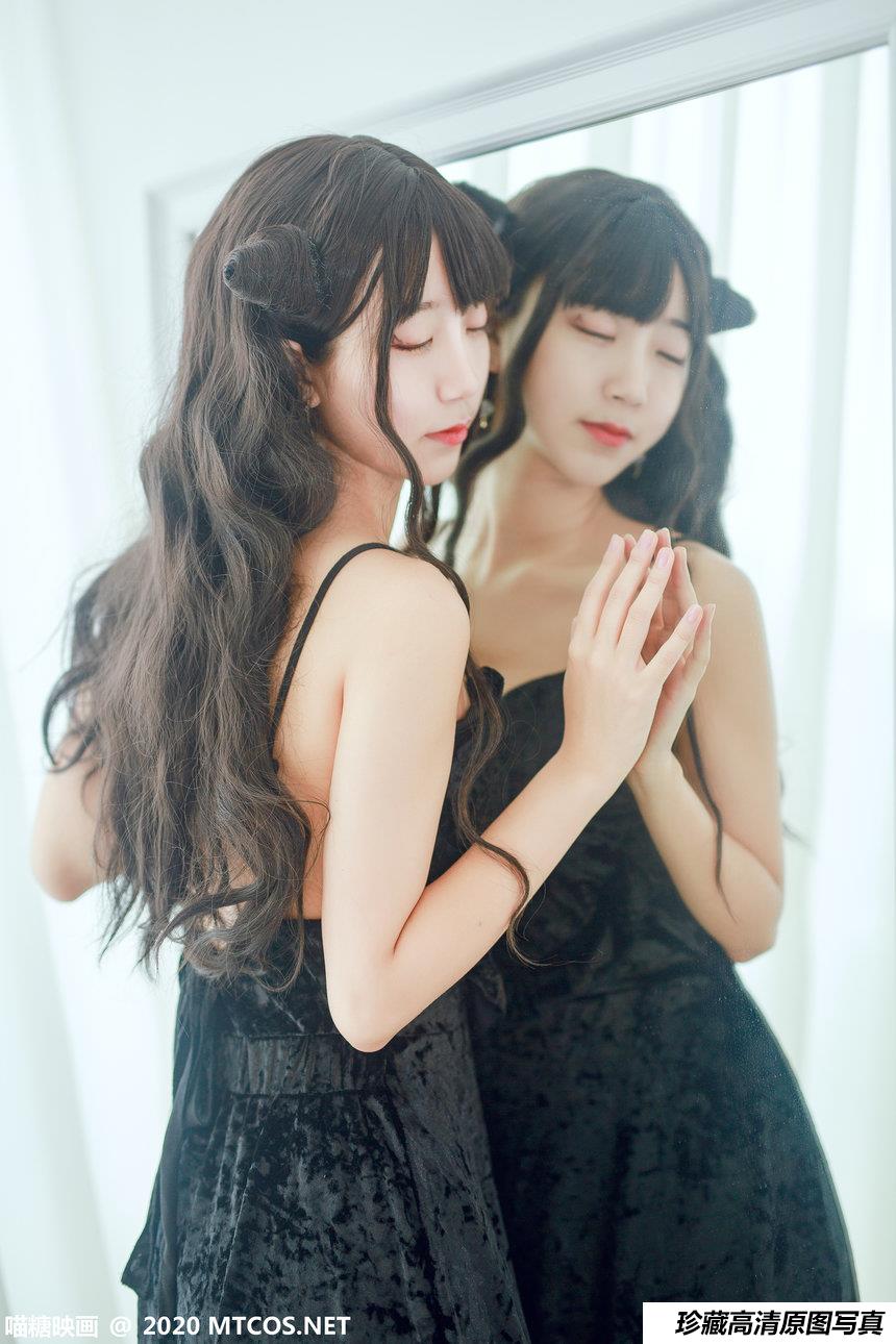 喵糖映画 VOL.160 小恶魔黑裙