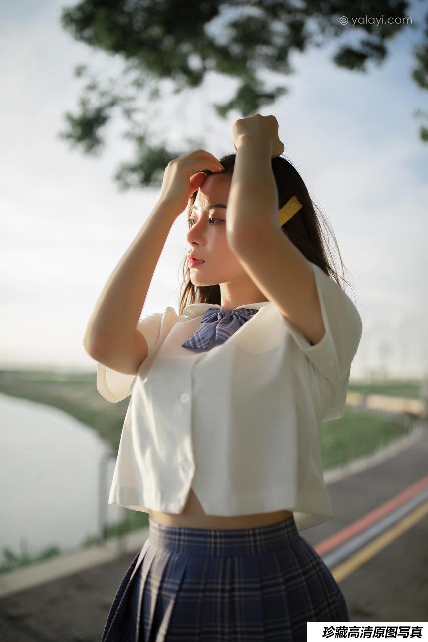YALAYI雅拉伊] 2020.07.28 NO.677 枝娅《青春在河畔奔走》[41P+1P671M]-绅士图