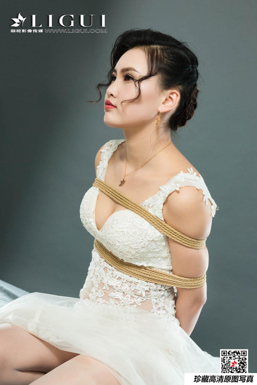 [Ligui丽柜] 2020.06.26《紧缚丽莲》-安安 [61P77MB]