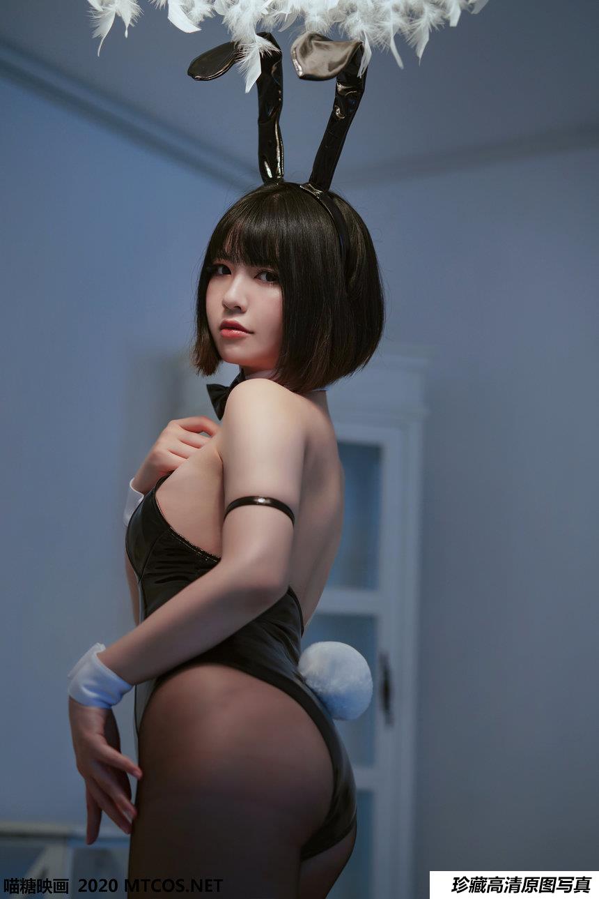 喵糖映画 TML.001 半半子兔女郎