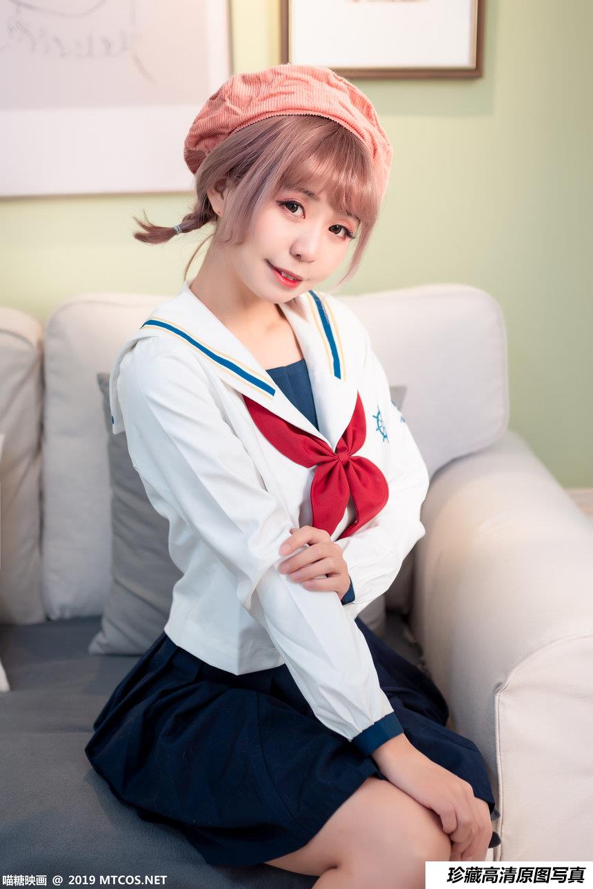 喵糖映画 SPL.011 绿民俗JK [40P]